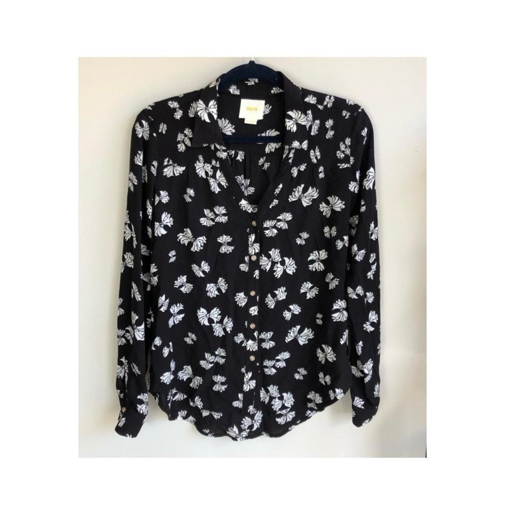 Maeve Button Down Emory Blouse